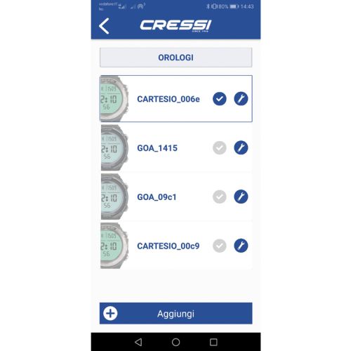 Cressi Bluetooth Interface Michelangelo/Donatello (KS851000)